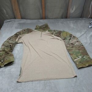 Crye Precision G2 Combat Shirt Men Medium Beige Camo Long Sleeve Army Custom USA